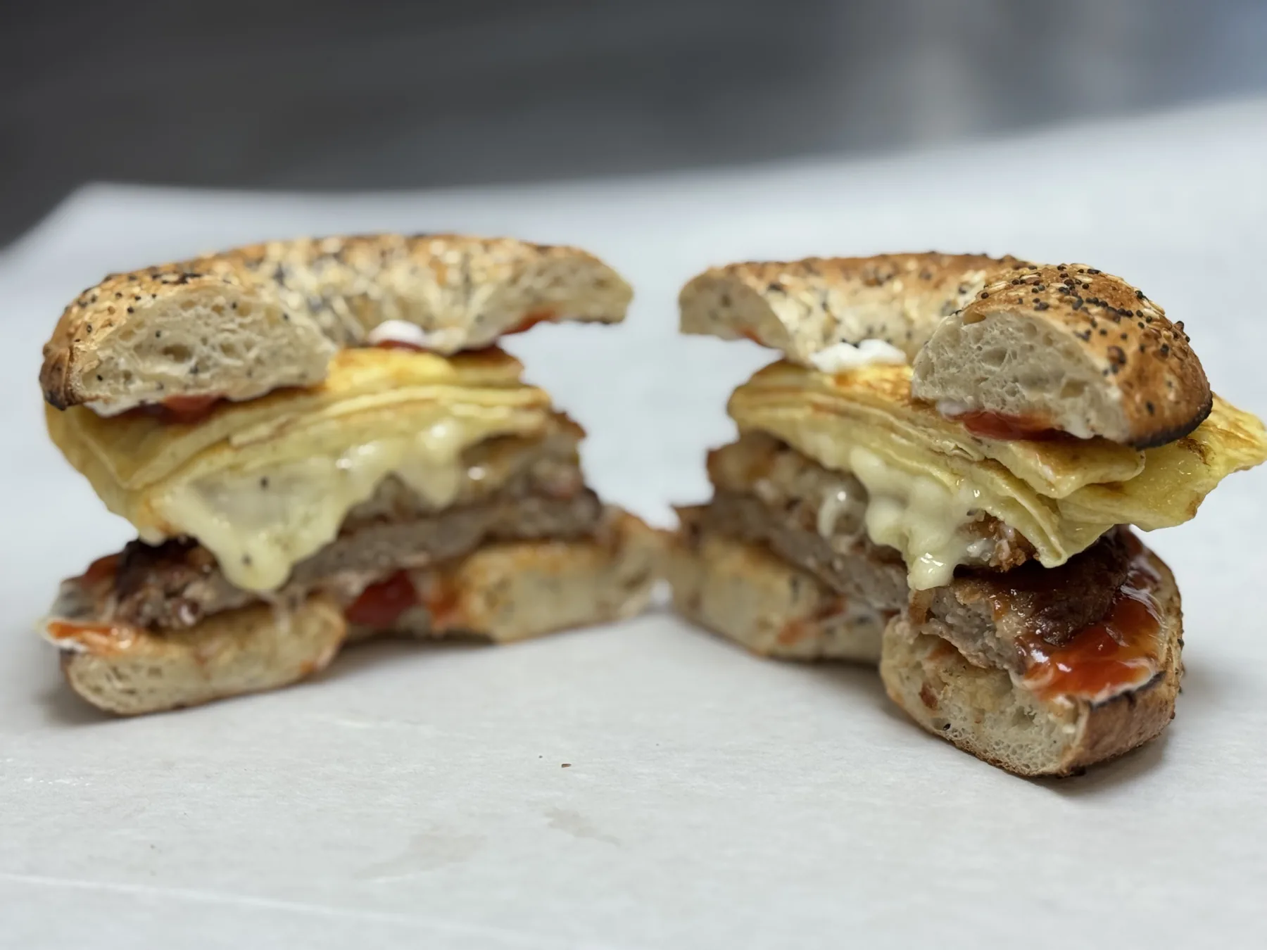 Breakfast sandwiches from Windsor Deli