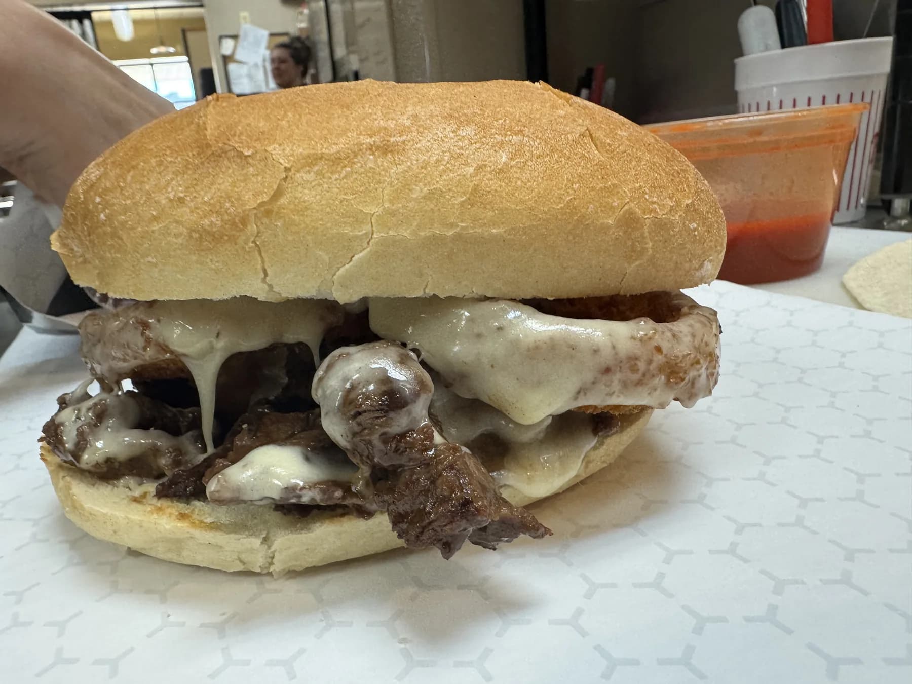 Cheesesteak from Windsor Deli